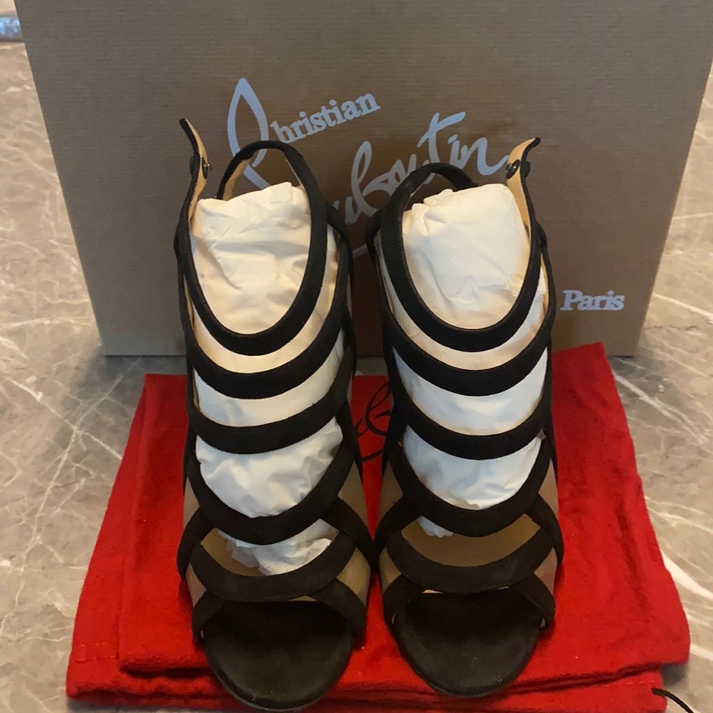 Christian Louboutin Nicobar 100 Sandals Black